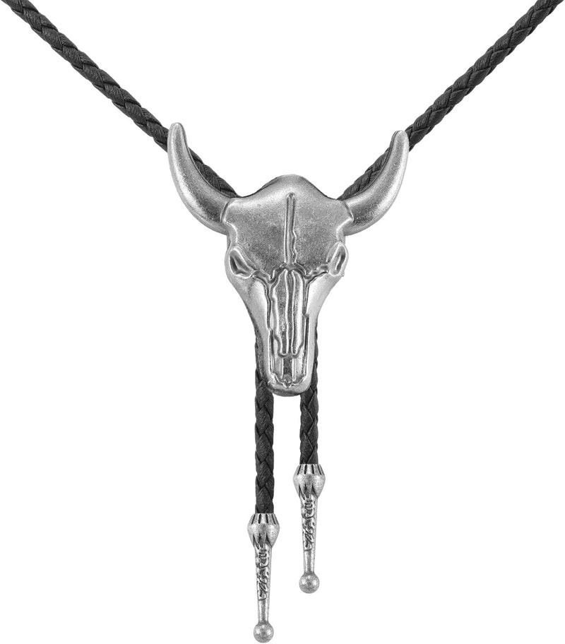Sansths Bolo Tie for Men Cowboy Tie Native American Retro Western Necklace Cowboy Cowgirl Accessories for Men Women - Image 1